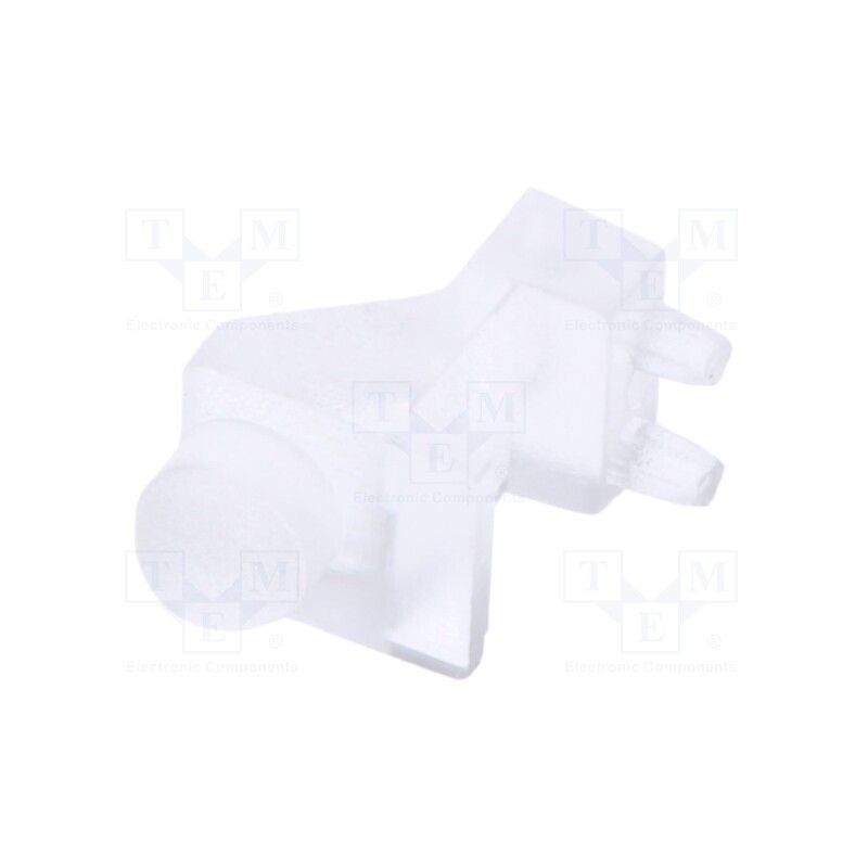 5 pcs x BIVAR - SLP3-150-100-R - Fiber for LED, Ø3mm, Front: convex, angular,with PCB mounting