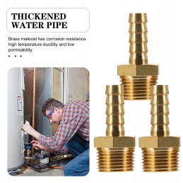 Hose repair kit, PEX connector, crimped brass connectors