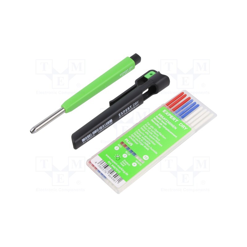 1 set x EXPERT - 8482302 - Pencil, automatic, Kit: touch pen, white,red,blue