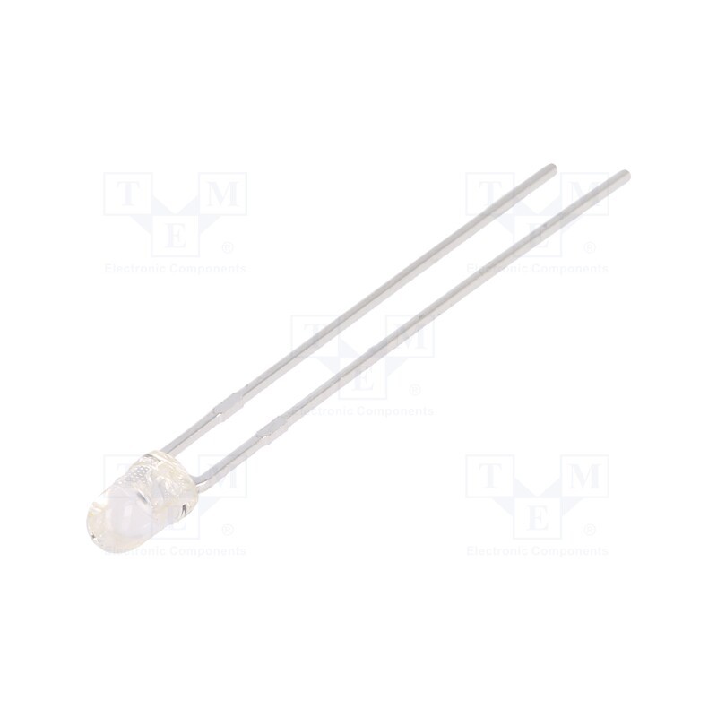 5 pcs x KINGBRIGHT ELECTRONIC - L-7104F3C - IR transmitter, 3mm, 940nm, transparent, 5÷10mW, 34°, THT, 20mA