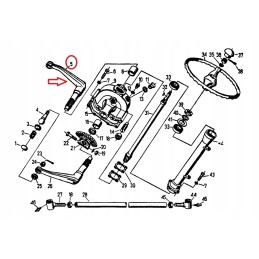 Right steering arm c 330