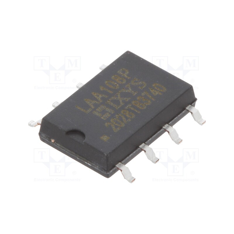 1 pcs x IXYS - LAA108P - Relay: solid state, SPST-NO x2, Icntrl max: 50mA, 300mA, 8Ω, SMT