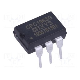1 pcs x IXYS - CPC1963G - Relay: solid state, Icntrl max: 50mA, 500mA, max.600VAC, THT, DIP6