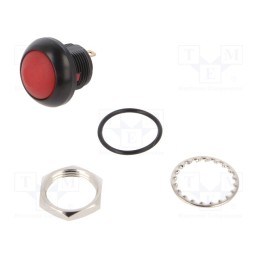 1 pcs x KNITTER-SWITCH - DPW 1 BG D2P R - Switch: push-button, Pos: 2, SPST-NC, 0.5A/48VAC, 0.2A/50VDC, IP67