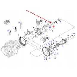 X530011446000 rear external lock ring