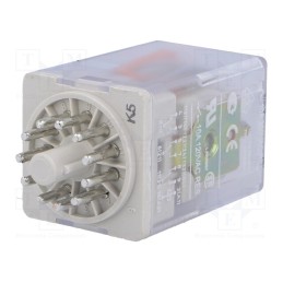 1 pcs x RELPOL - R15-2013-23-1012-WT - Relay: electromagnetic, 3PDT, Ucoil: 12VDC, Icontacts max: 20A