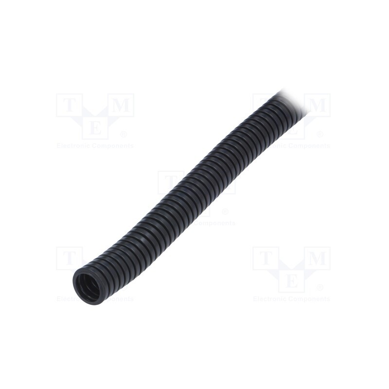 50 m x PMA - PISG-17B - Protective tube, Size: 17, polyamide 12, black, L: 50m, -50÷95°C