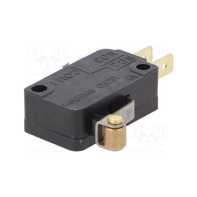 1 pcs x HONEYWELL - V7-1C13D8-201 - Microswitch SNAP ACTION, 15A/277VAC, with roller, SPDT, Pos: 2