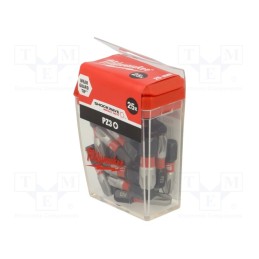 1 pcg x Milwaukee - 4932430869 - Screwdriver bit, Pozidriv®, PZ3, Overall len: 25mm, 25pcs.