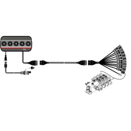 Complete cetop 5 control panel, hydraulic distributor