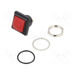 1 pcs x KNITTER-SWITCH - DPW 1 BG D1P R - Switch: push-button, Pos: 2, SPST-NC, 0.5A/48VAC, 0.2A/50VDC, IP67