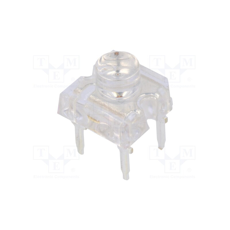 2 pcs x OPTOSUPPLY - OSO5PAZJC1D - LED Super Flux, 7.62x7.62mm, orange, 750÷1120mcd, 120°, 30mA