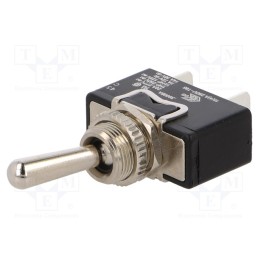 1 pcs x BULGIN - C3900BA - Switch: toggle, Pos: 2, SPST, ON-OFF, 16A/250VAC, Toggle: round, IP40
