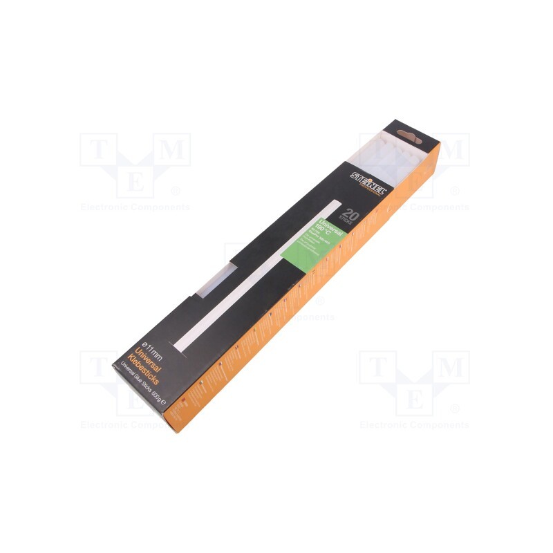 1 pcg x STEINEL - UNIVERSAL 190ST - Hot melt glue, Ø: 11mm, white,transparent, L: 300mm, Bonding: 15s