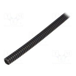 50 m x PMA - PACOF-17B - Protective tube, Size: 17, polyamide 6, black, L: 50m, -40÷105°C
