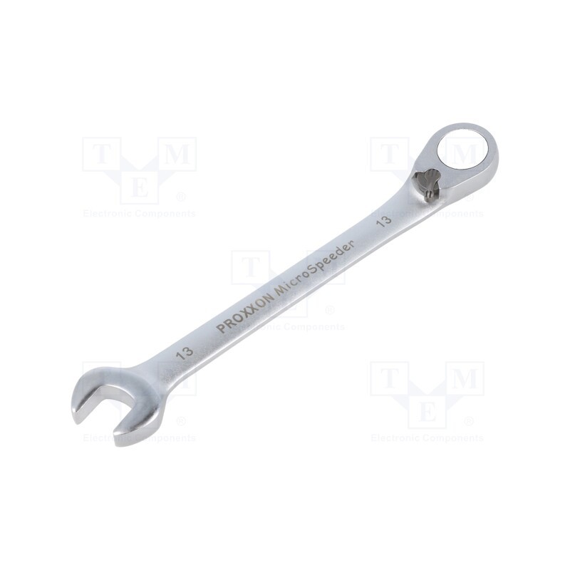 1 pcs x PROXXON - 23135 - Wrench, combination spanner,with ratchet, 13mm, MicroSpeeder