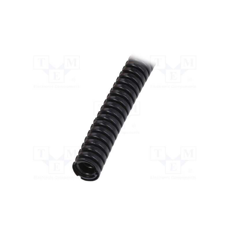 50 m x PMA - PACOF-07B - Protective tube, Size: 7, polyamide 6, black, L: 50m, -40÷105°C