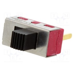 1 pcs x C&K - 1101M2S3CGE2 - Switch: slide, Pos: 2, SPDT, 6A/120VAC, 0.4A/28VDC, ON-ON, THT, 1000