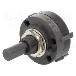 1 pcs x C&K - A12405RNCQ - Switch: rotary, Pos: 4, SPDT, 2.5A/125VAC, 0.35A/125VDC, 90°, THT