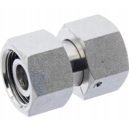Snv15lgp straight connector with nuts m22x1 5 15l