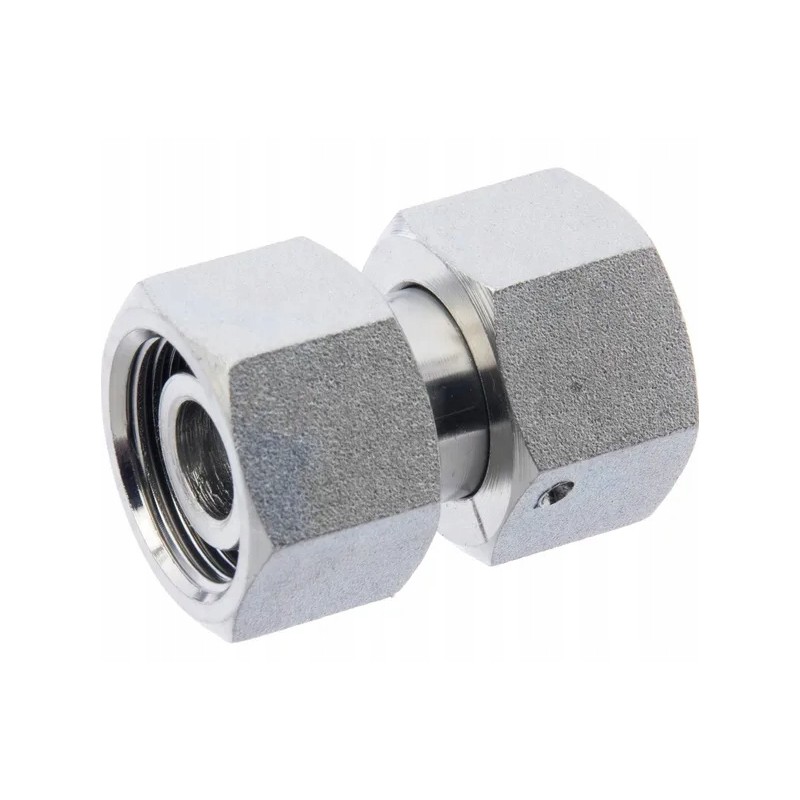 Snv15lgp straight connector with nuts m22x1 5 15l