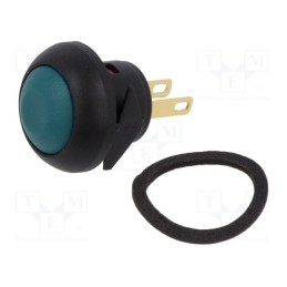 1 pcs x KNITTER-SWITCH - DPW 1 CG SG FO - Switch: push-button, Pos: 2, SPST-NO, 0.4A/32VAC, 0.1A/50VDC, IP67