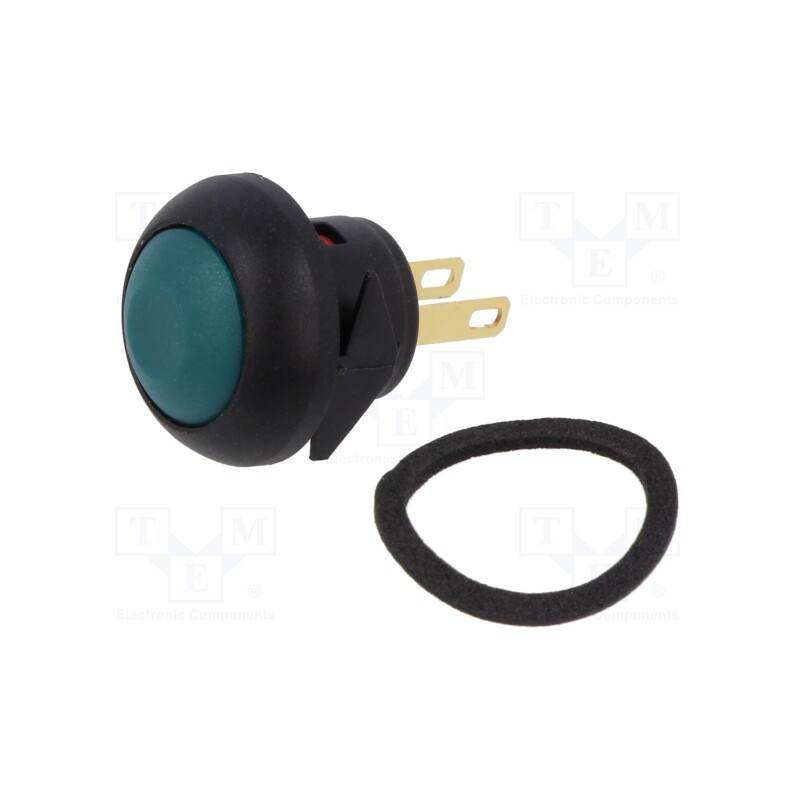 1 pcs x KNITTER-SWITCH - DPW 1 CG SG FO - Switch: push-button, Pos: 2, SPST-NO, 0.4A/32VAC, 0.1A/50VDC, IP67