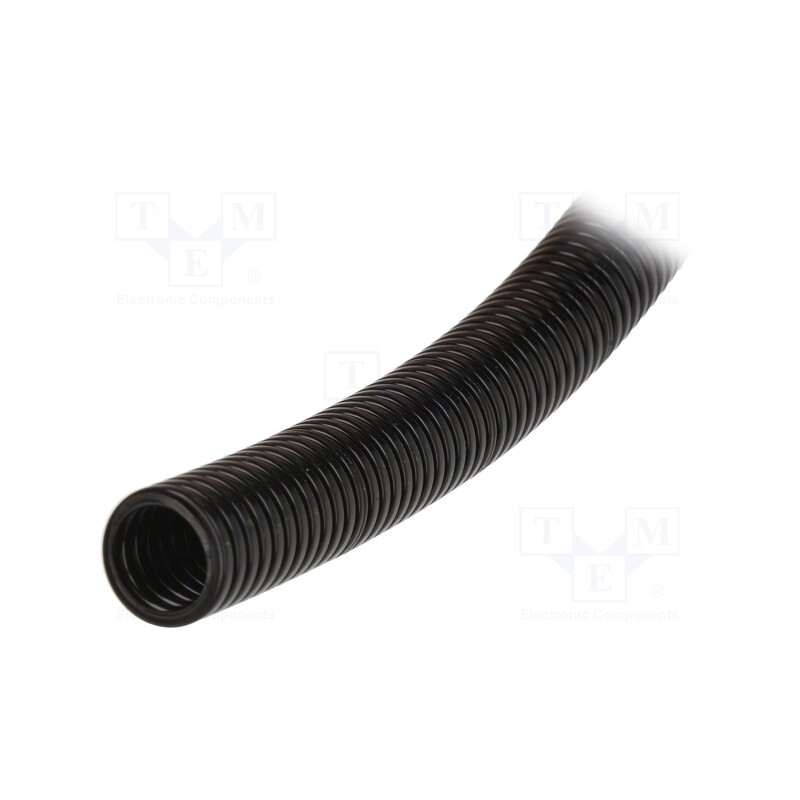 50 m x PMA - CYLT-23B - Protective tube, Size: 23, polyamide 6, black, L: 50m, -40÷105°C