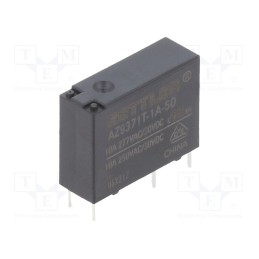 1 pcs x ZETTLER - AZ9371T-1A-5D - Relay: electromagnetic, SPST-NO, Ucoil: 5VDC, 10A, 10A/277VAC, PCB