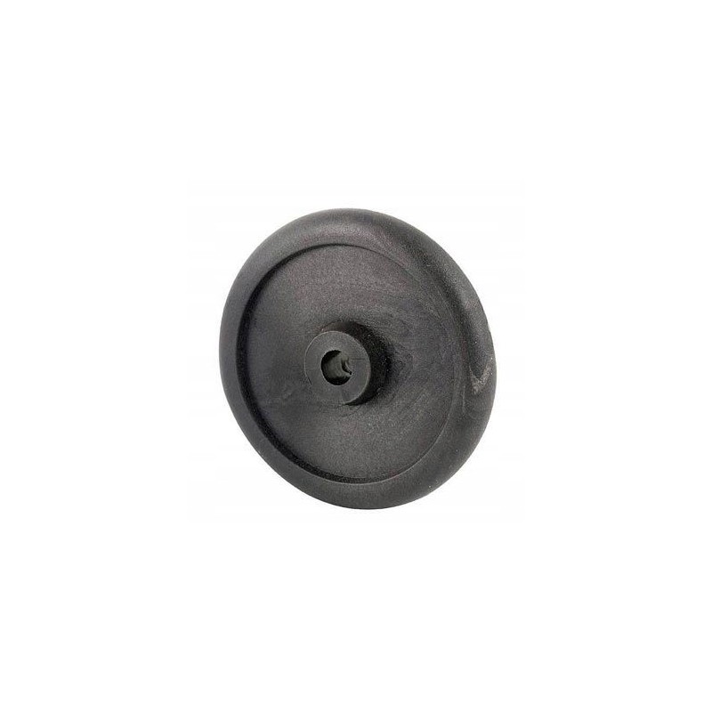 Plastic wheel of the spreader agitator