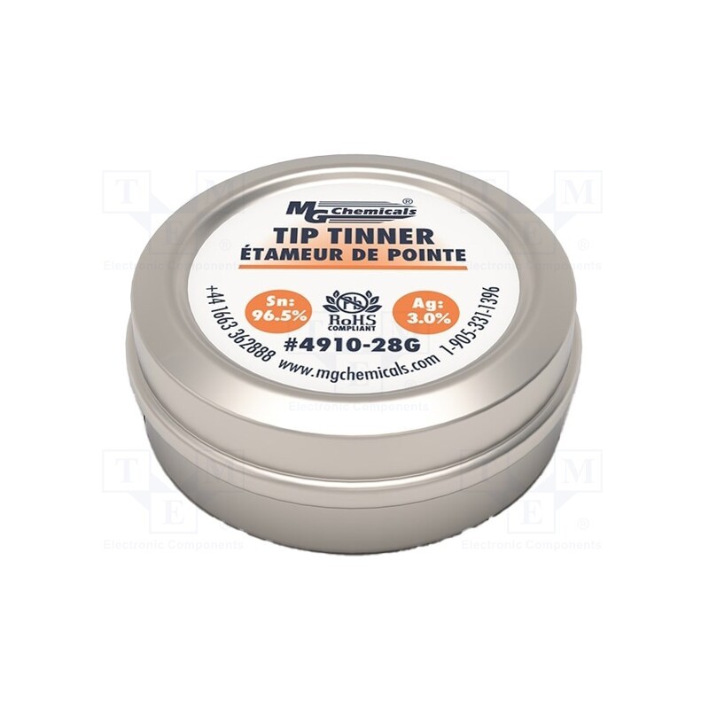 1 pcs x MG CHEMICALS - 4910-28G - Agent: tip regenerators, 28g