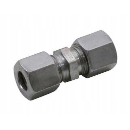 Straight connector with nuts m14x1 5 8l