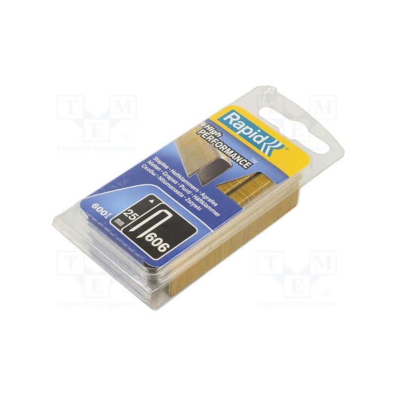 1 pcg x RAPID - 40109531 - Staples, 600pcs, TYP 606