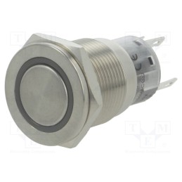 1 pcs x ONPOW - LAS1-AGQPF-11E/G/24V/S - Switch: vandal resistant, Pos: 2, SPDT, 0.5A/220VAC, 1A/24VDC, IP67