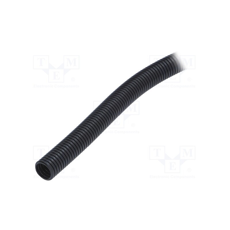 50 m x PMA - PIST-23B - Protective tube, Size: 23, polyamide 12, black, L: 50m, -50÷95°C