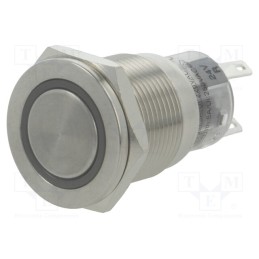 1 pcs x ONPOW - LAS1-AGQPF-11E/R/24V/S - Switch: vandal resistant, Pos: 2, SPDT, 0.5A/220VAC, 1A/24VDC, IP67