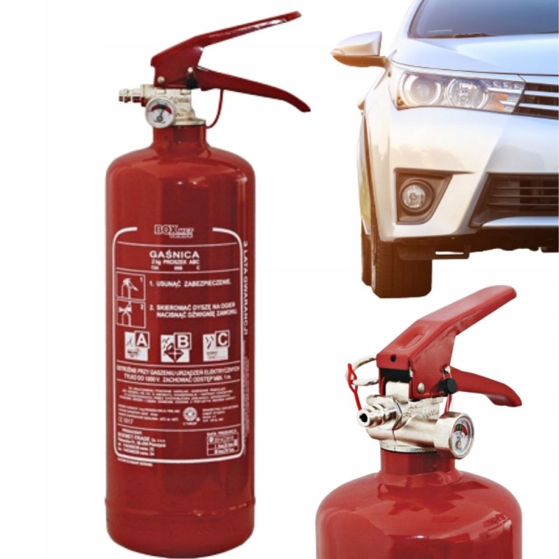 Powder fire extinguisher 2 kg gp 2x abc