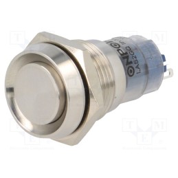 1 pcs x ONPOW - LAS2GQC-11Z/S/FP - Switch: vandal resistant, Pos: 2, SPDT, 0.5A/220VAC, 1A/24VDC, IP67