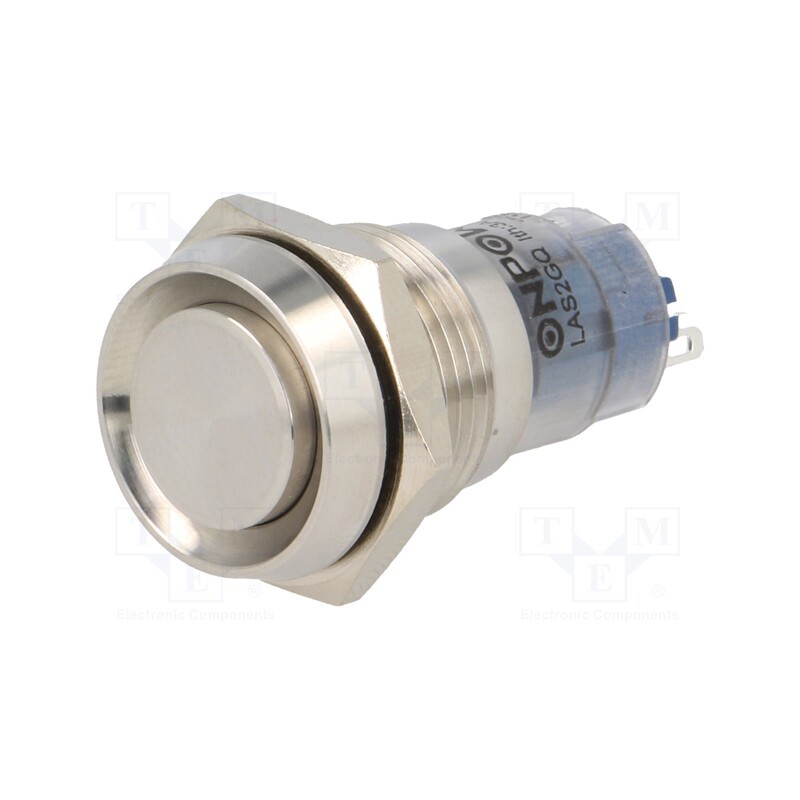 1 pcs x ONPOW - LAS2GQC-11Z/S/FP - Switch: vandal resistant, Pos: 2, SPDT, 0.5A/220VAC, 1A/24VDC, IP67
