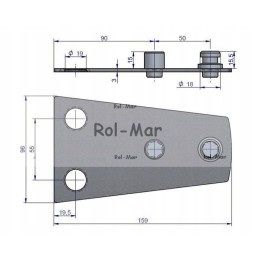 Claas Corto Fortschritt lawn mower blade holder