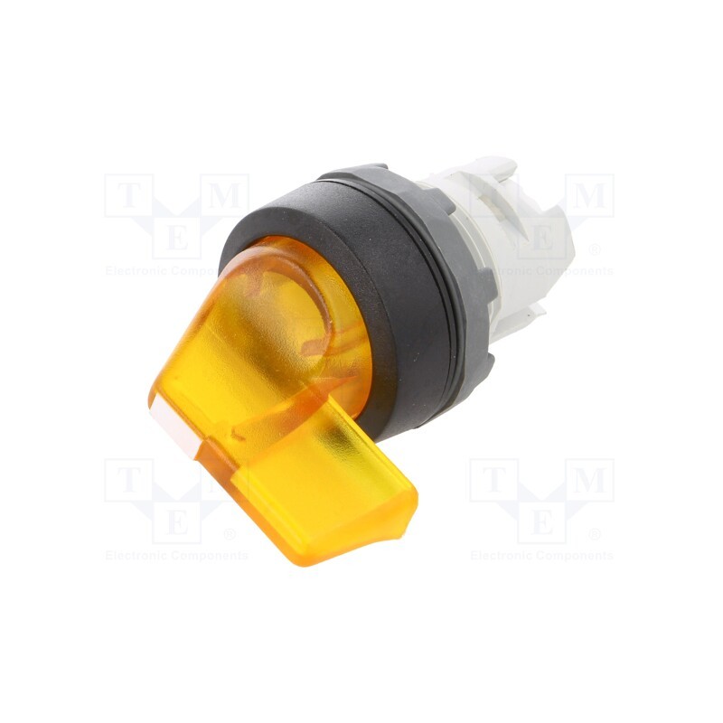 1 pcs x ABB - 1SFA611205R1103 - Switch: rotary, 22mm, Stabl.pos: 1, yellow, MLB-1, IP66, prominent