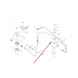 Tb1s402010006k mounting of hydraulic lines