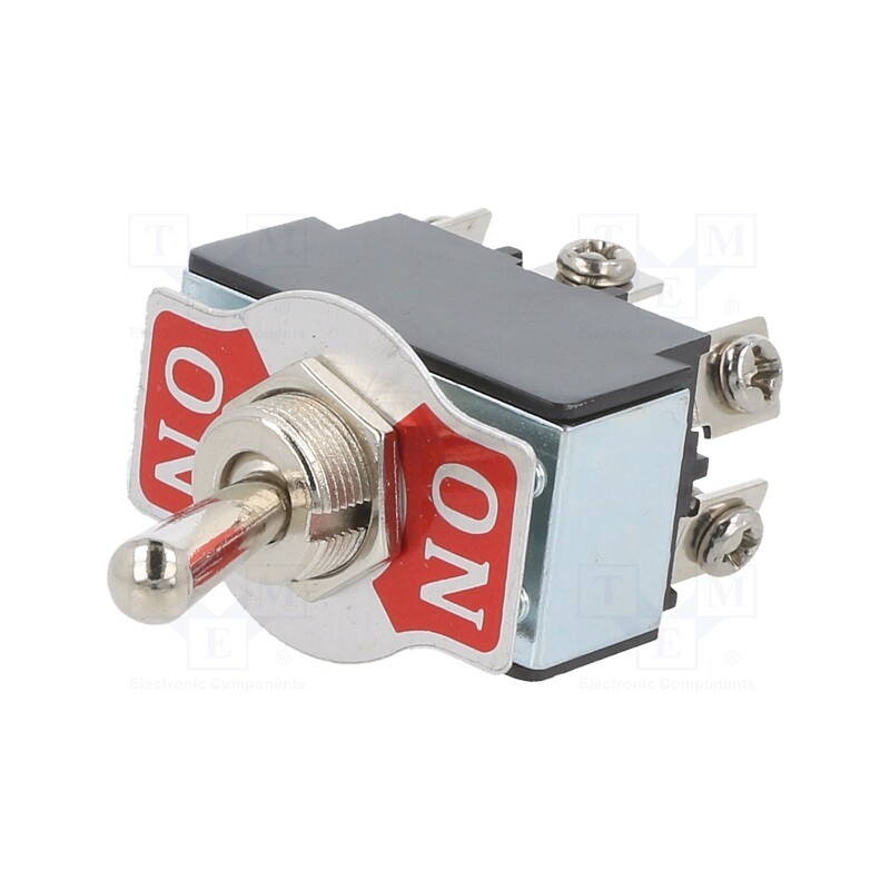 1 pcs x SWITCH COMPONENTS - TB2-2D-DC-4 - Switch: toggle, Pos: 2, DPDT, ON-ON, 20A/12VDC, Leads: screw, 0÷55°C