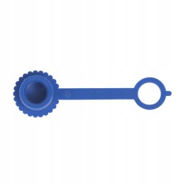 Blue grease nipple cover, 10 pcs