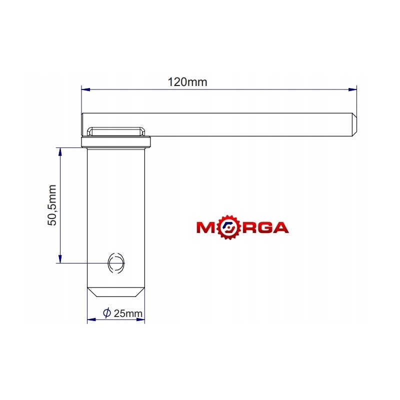 385 upper hitch pin c 385 morga