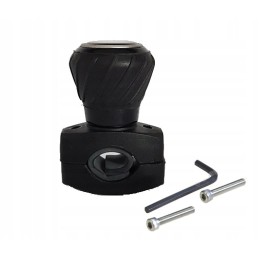 Universal handlebar knob with ball bearings