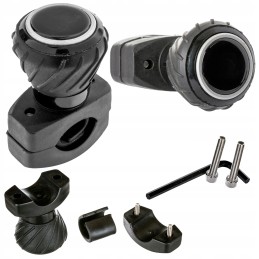 Universal handlebar knob with ball bearings