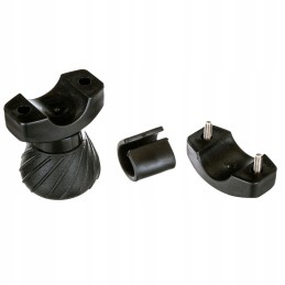 Universal handlebar knob with ball bearings