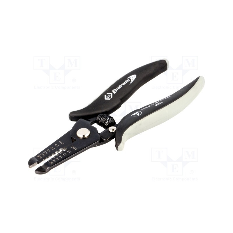 1 pcs x C.K - T3895 - Stripping tool, Øcable: 0.8÷2.6mm, 10AWG÷20AWG, Wire: round, ESD