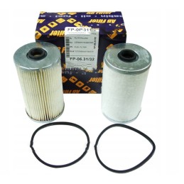 Set of fuel filter inserts for Ursus C 330 C 360